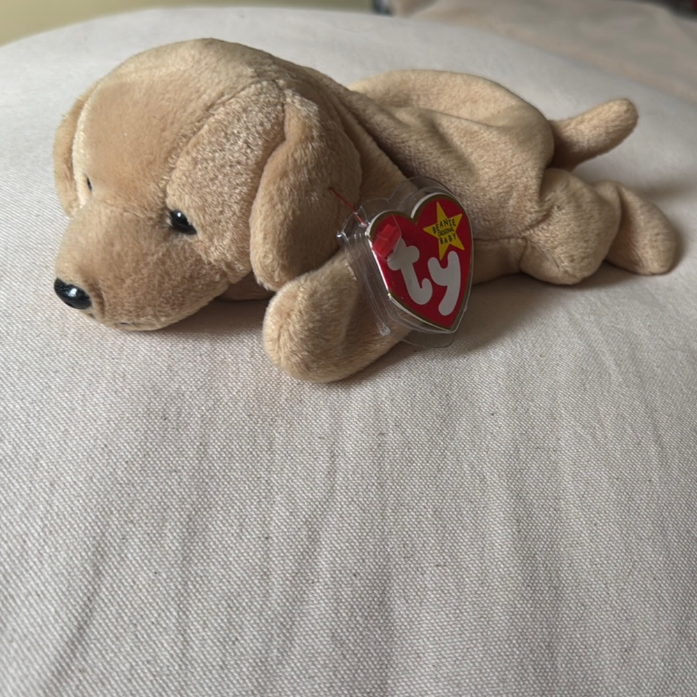 Ty Plush Tan Puppy